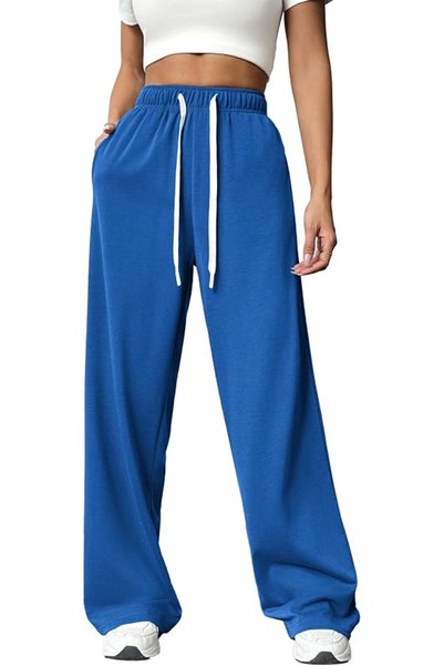 GENERAL PINSPARK Wide Leg Sweat Pants for Womens High Waisted Baggy Sweatpants