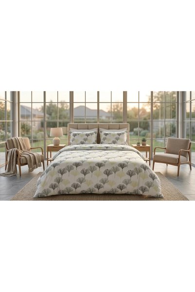 Ralex Lenjerie pat Ranforce King Size, Cotton Pro Bumbac 100%, Minimalist Con...