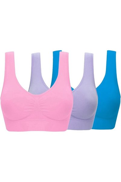 GENERAL womens Padded Padded (pack of 3)
