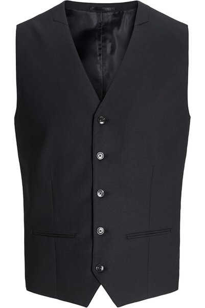 Jack & Jones Tech JACK & JONES Mens SOLARIS WAISTCOAT Tailored Waistcoat