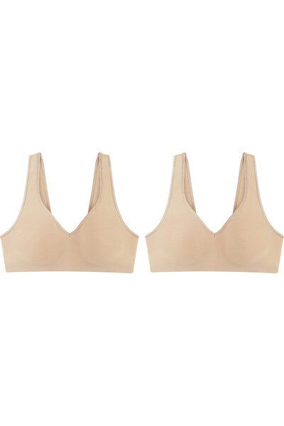 Anadolu-Toros Şifahanesi Hanes Women's SmoothTec ComfortFlex Fit Wirefree Bra...