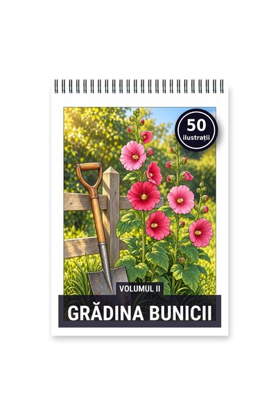 Legendary Gifts Carte de colorat, 50 de ilustrații Gradina bunicii - Volumul ...