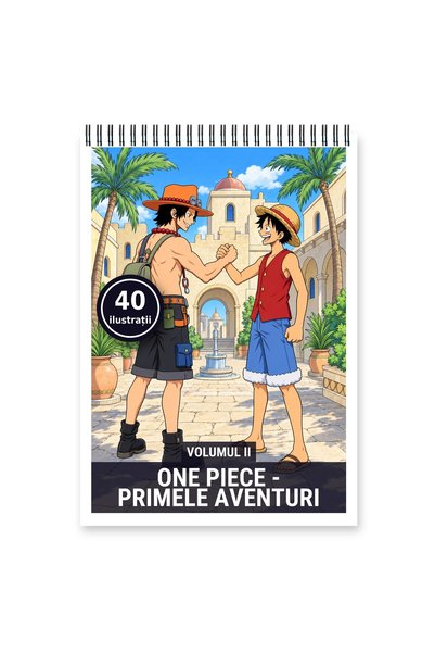 Legendary Gifts Carte de colorat, 40 de ilustrații One Piece - Primele Aventu...