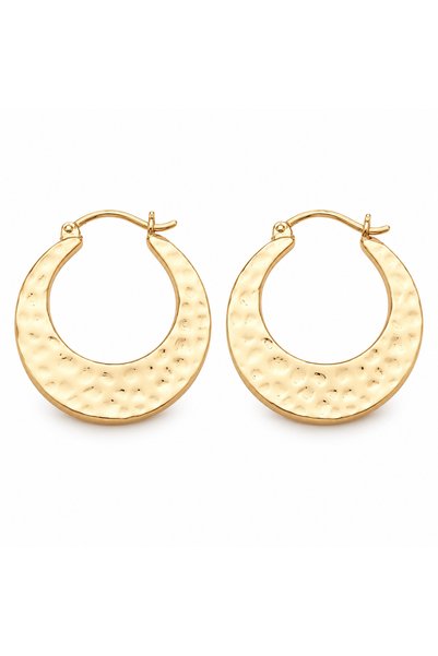 Mia Milano Gold-Plated Brass Stud Women's Earrings
