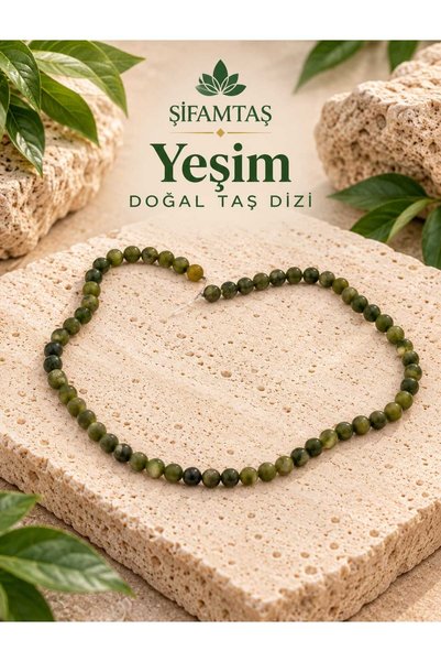 ŞİFAMTAŞ سلسلة أحجار اليشم الطبيعية (6 مم)