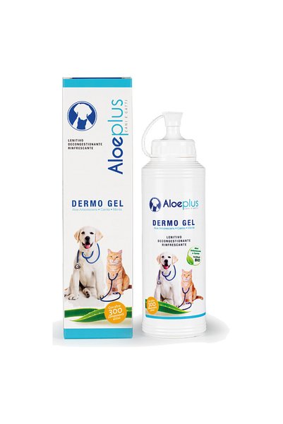 Aloe Plus جل ألوبلس ديرمو للكلاب والقطط، 200 مل