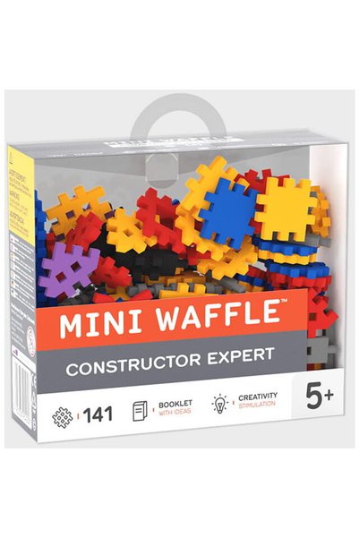 Marioinex Set de construit cu blocuri, Mini Waffle, Constructor Expert, 141 p...