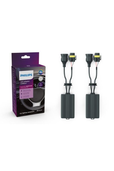 Philips Set of 2 LED bulb error cancellers HB3 (9005), HB4 (9006), HIR2