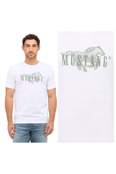 Mustang Tricou bărbați, Style Austin, 100% bumbac respirabil pentru fiecare z...