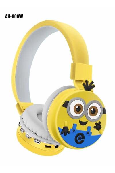 Generic Wireless Kids Headset【Kids Headphones】Cartoon Design Ah-806W Foldable...