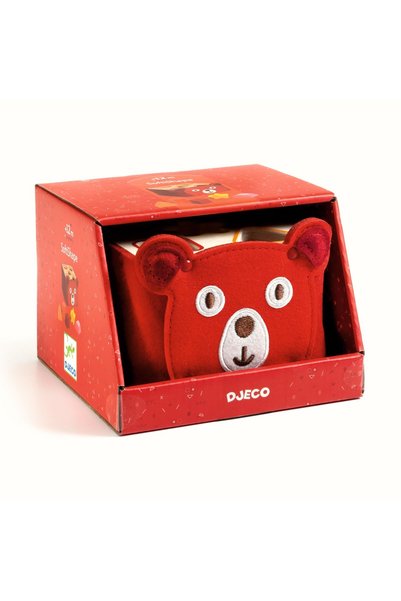 djeco SoftiShape Cutie de sortare din lemn