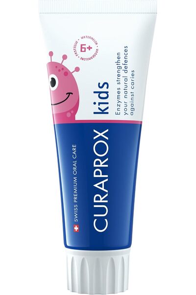 Curaprox معجون اسنان بنكهة النعناع من كورابروكس، يحتوي على فلورايد 1450 جزء ف...