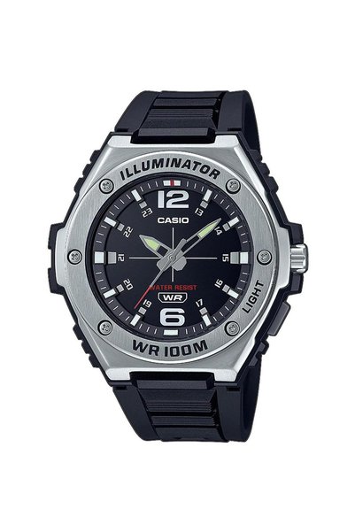 Casio Colecția de ceasuri bărbătești MWA-100H-1AVEF, Cuarț, 50.6mm, 10ATM