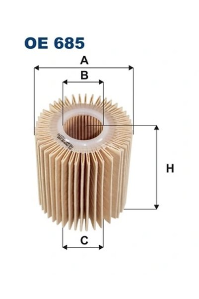 Filtron Filtru Ulei Lexus Gs/Gx/Is 2/Is 3/Is C/Ls Toyota Auris/Avensis/Coroll...