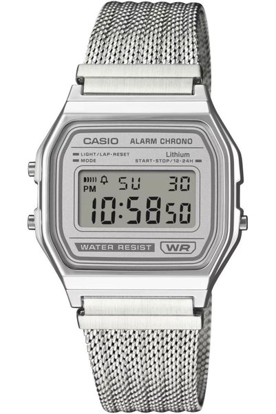 Casio Ceas bărbătesc Vintage A158WEM-7DF, Cuarț, 33.2mm, 3ATM