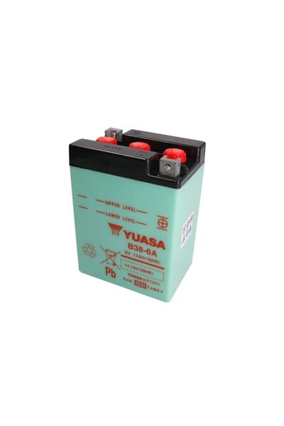 Yuasa Baterie Acumulator Pornire Acid 6V 14Ah R+ cu Intretinere 119x83x161mm ...