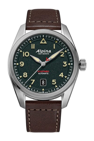 Alpina Ceas bărbătesc Startimer Pilot Automatic AL-525KW4S36, Automatic, 40mm...