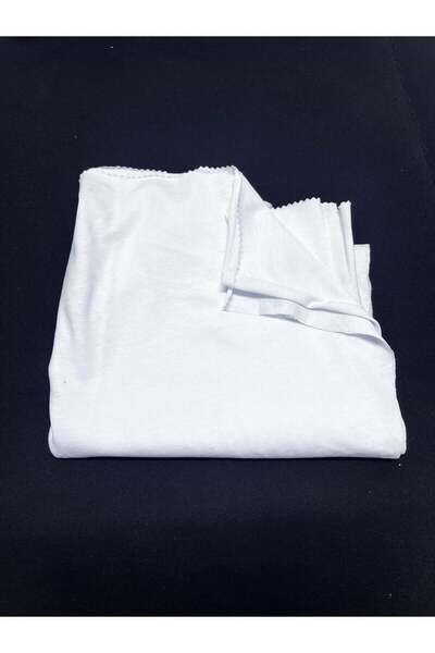Yiğit Kumaş Single Jersey Fabric, Piece 80X180 cm - White