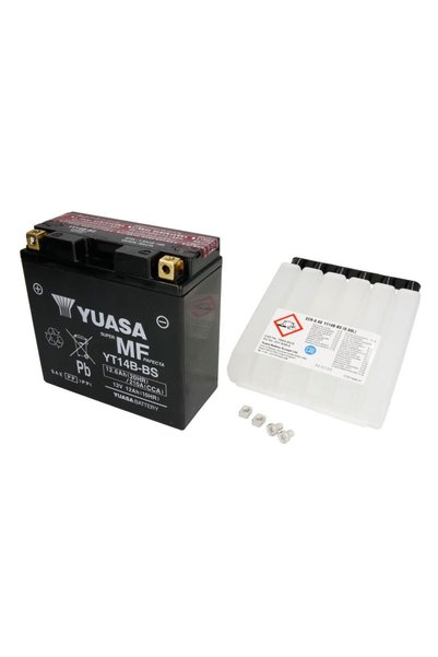 Yuasa Acumulator Agm/Incarcare Uscata cu Acid/Pornire 12v 13ah 210a L+ YT14B-...