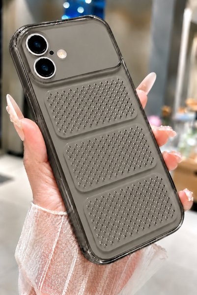 WANNA PROTECT iPhone 16 Compatible Camera Protrusion Protected Soft Ventilate...