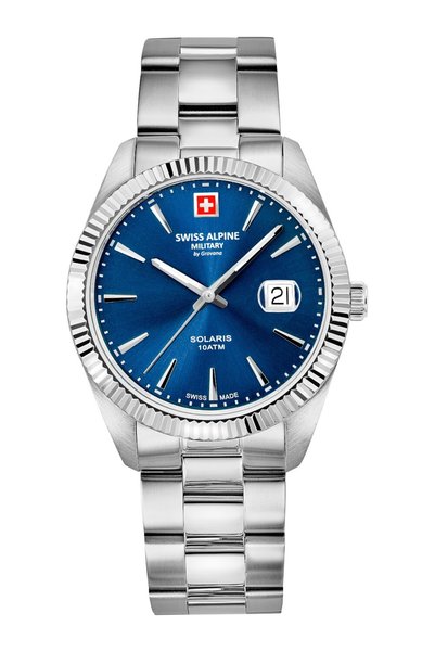 Swiss Alpine Military Ceas bărbătesc Solaris 7016.1135, Cuarț, 42mm, 10ATM