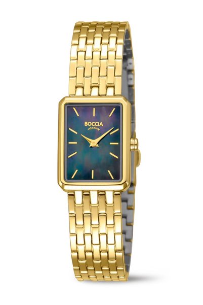 Boccia Ladies Watch Style 3383-02, Quartz, 19mm, 5ATM