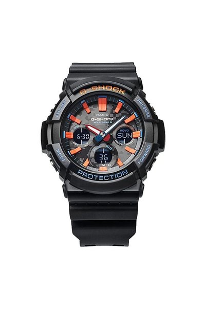 Casio Ceas bărbătesc G-Shock GAS-100CT-1ADR, Cuarț, 52.5mm, 20ATM