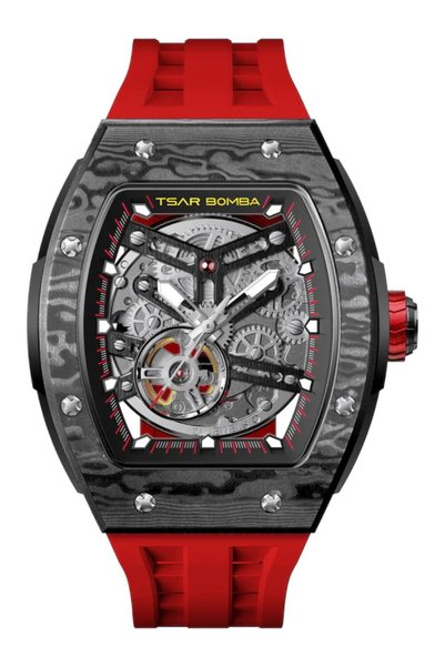 Tsar Bomba Mens Watch Elemental Automatic TB8228CF-02, Automatic, 45mm, 5ATM