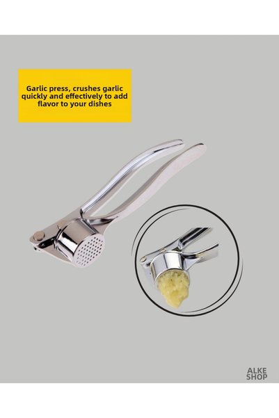 ZERO LAND Ilkestor Professional Garlic Crusher Sturdy Construction and Comfor...