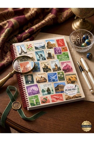 LİMON DEFTER مفكرة تخطيطي (176 صفحة - 4 صفحات ستريكر)