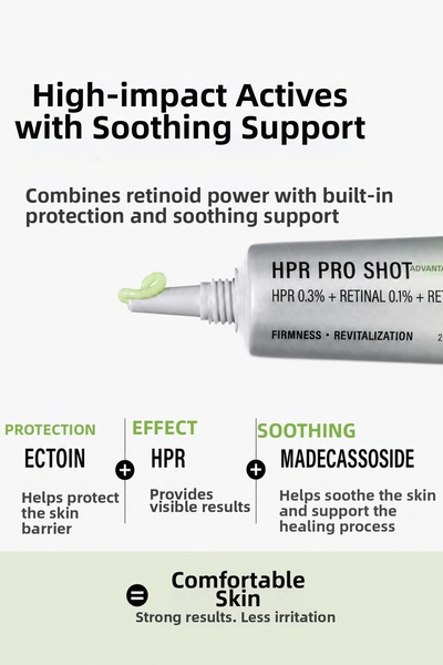 epii Hpr Pro Shot 20 ml | Hpr 0.3% + Retinal 0.1% + Retinol 0.05% Multi Retinoid Serum