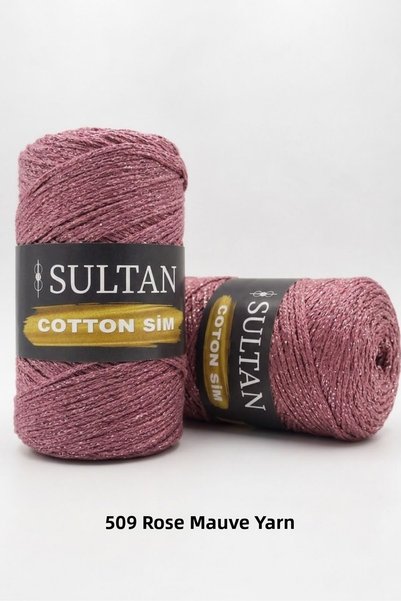 hobi dünyası evim 1 Piece Sultan Cotton Sim 260 Grams 100 Meters 2 mm Ip Cant...