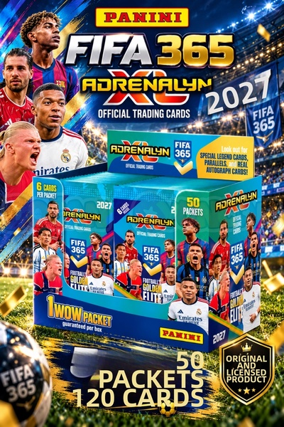 Doğan Oyuncak Dünyası بانيني فيفا 365 أدينالين إكس إل 2027 حزمة بطاقات لاعبي ...