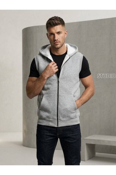 ysfwear سترة مزينة بالترتر مع جيوب