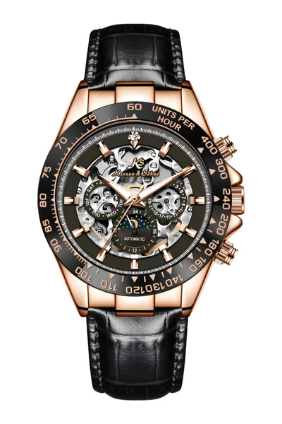 Kronen & Söhne Kronen&Söhne Skymarine Gold Skeleton Mekanik Otomatik Erkek Ko...