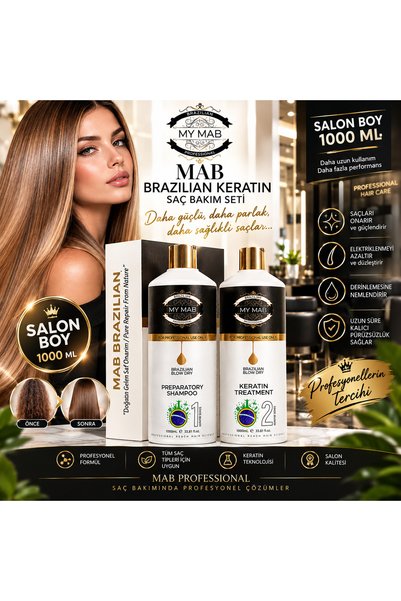 MY MAB Brazilya Keratin Set 1000ml