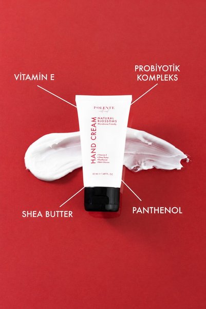 Polente Natural Moisturizing Hand Cream - Prebiotic Supported (50 ml)