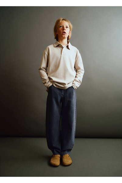 MANGO Kids Balon jean pantolon