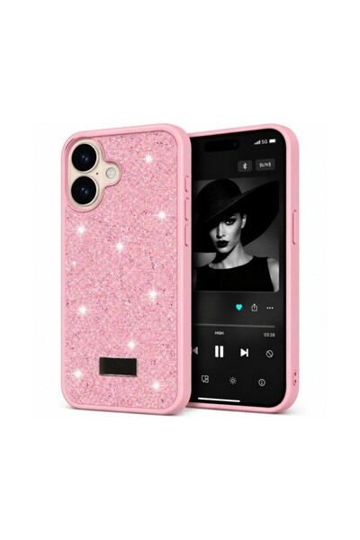 REDz Accessories Carcasă Glamour, cristale de zirconiu pentru iPhone 17, rezi...