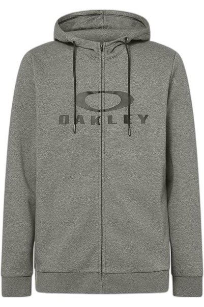 Oakley Bark Fz Hoodie 2.0 Erkek Gri Sweatshirt ERKEK SWEATSHIRT FOA402598