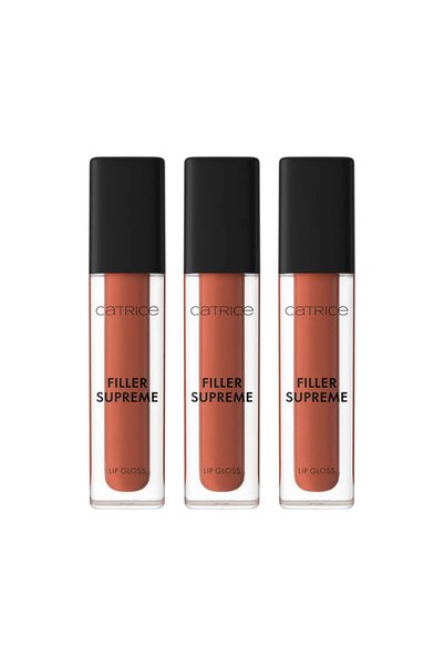 Catrice 3x PACK Filler Supreme Lip Gloss #100 – Cinnamon Glaze 3.5 ml