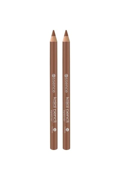 Essence 2x PACK Waterproof Eyeliner Pencil, Kajal, Toffee - 33, Essence, 1g