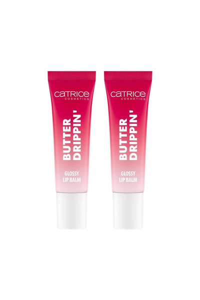 Catrice 2x PACK Balsam de buze hidratant, Cosmetics BUTTER DRIPPIN' GLOSSY, 0...
