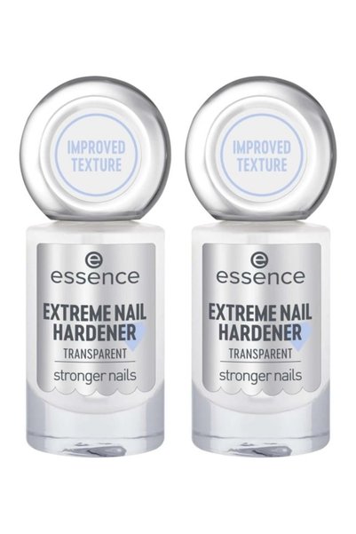 Essence 2x PACK Transparent nail hardener THE EXTREME NAIL HARDENER Essence, ...