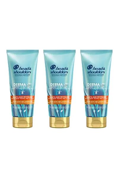 Head & Shoulders 3x ΠΑΚΕΤΟ Μαλακτική Κρέμα Μαλλιών Dermax X Pro, 220 ml
