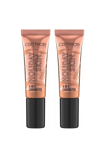 Catrice Pachet de 2x Iluminator 4 în 1 Holiday Skin 010, 10 ml