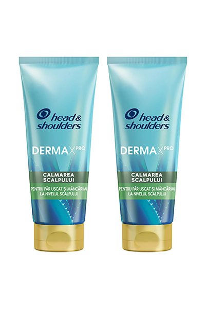 Head & Shoulders 2x Συσκευασία Derma X Pro καταπραϋντική μαλακτική κρέμα μαλλ...