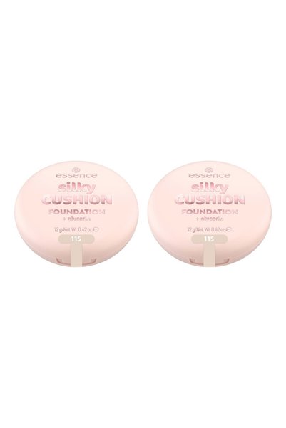 Essence 2x PACK Silky CUSHION Foundation 115, Essence, 12 g