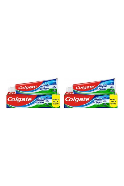 Colgate 2x ΠΑΚΕΤΟ Οδοντόκρεμα Τριπλής Δράσης 150ml