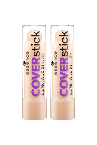 Essence 2x PACK COVERstick concealer 10, 6 g
